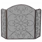 View: Ornate Arched Fireplace Screens