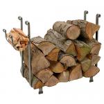 View: Large Hearth Log Racks Made by Enclume in the USA