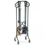 View: Pilgrim 19001 - Black Fireplace Tool Set