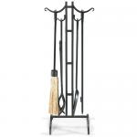 View: Pilgrim 19010 - Black Fireplace Tool Set