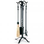 View: Pilgrim 19011 - Black Fireplace Tool Set