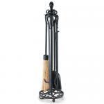 View: Pilgrim 19012 - Black Fireplace Tool Set