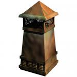View: Knight II European Copper Chimney Pot by Jack Arnold
