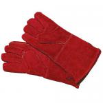 View: Fireplace Gloves - Red 13" Long 