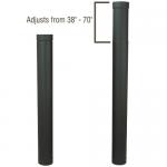 View: 6 Inch Dia. - 38 -70" Adjustable Length Pipe 2606b 21135 