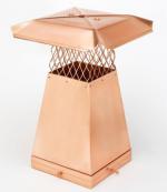 View: Copper Flue Extension Chimney Caps 