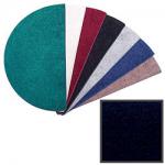 View: 4' Wide Polyester Black Hearth Rug 10704