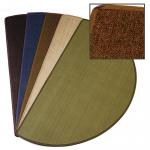 View: 4' Wide Fiberglass Brown Hearth Rug 10968 