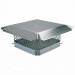 View: 9" x 9" Stainless Steel Cap - SS99u