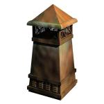 View: Knight II European Copper Chimney Pot by Jack Arnold