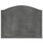 View: Plain Cast Iron Fireback -16" H x 20" W