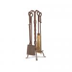 View: Pilgrim 18008 Burnished Bronze Fireplace Tools