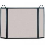 View: Traditional Straight Top Fireplace Screen Pilgrim 19217