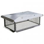 View: Multi-Flue Chimney Cap Top Mount Stainless Steel