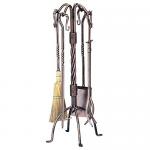 View: Vintage Copper Fireplace Tools Uniflame f-1440