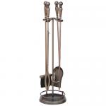 View: Venetian Bronze Fireplace Tools Uniflame f-1629