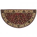 View: 44" Wide Half Round Wool Hearth Rug 