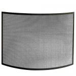 View: 41" Wide x 31" High Black Fire Screen Uniflame S-1042 