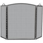 View: Olde World Iron Fireplace Screen - 52" Wide x 32" High 