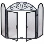 View: Iron Screen With Doors 52" Wide x 32' High Uniflame S-1184