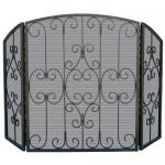 View: Graphite Fireplace Screen 