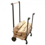 View: Firewood Cart with Wheels Pilgrim 18525