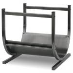 View: Pewter Wrought Iron Log Holder Uniflame w-1622